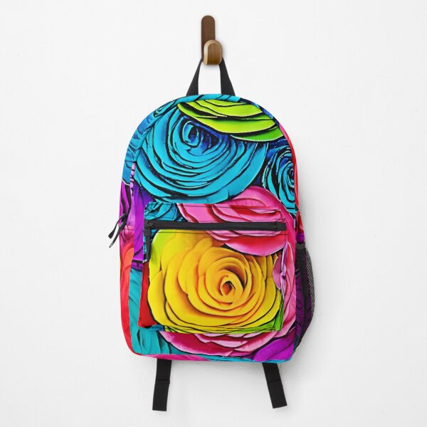Item preview, Vibrant Paper Roses designed and sold by Health And Fitness Posts e-Store.