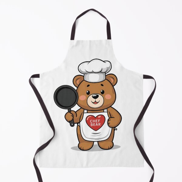 Item preview, Cute bear cooking cartoon style designed and sold by Haji  Kamora.