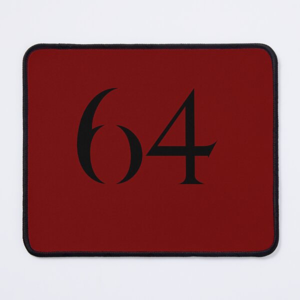 Item preview, 64, sixty-four, black, quake designed and sold by Numbers-Art.