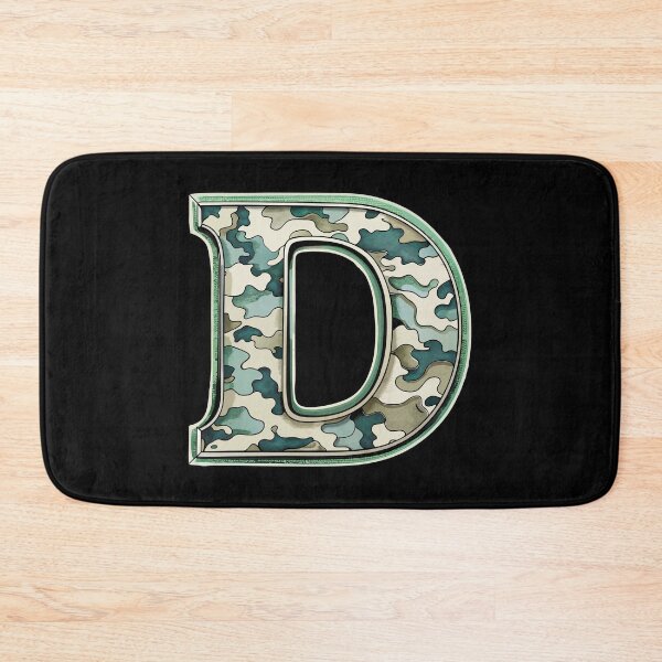 Item preview, camouflage letter D designed and sold by jkrphoto.