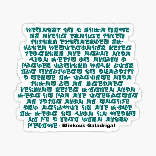 Vista previa del artículo con la obra «Troll Text Blinkys Speech», diseñado y vendido por Omis.