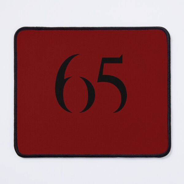 Item preview, 65, sixty-five, black, quake designed and sold by Numbers-Art.