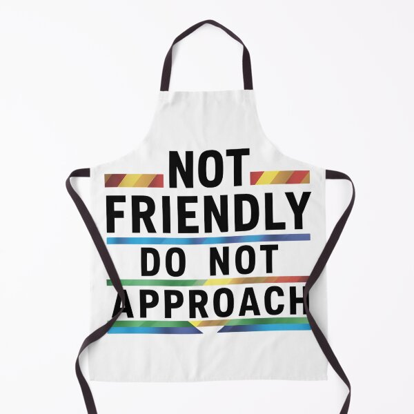 Item preview, Not Friendly Do Not Approach designed and sold by Haji Kamora.