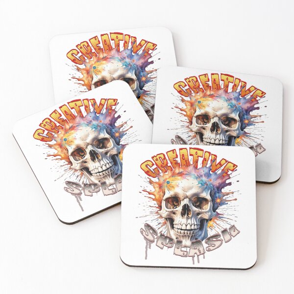 Item preview, Creative Splash: Skull Explosion designed and sold by DDDesigns24.