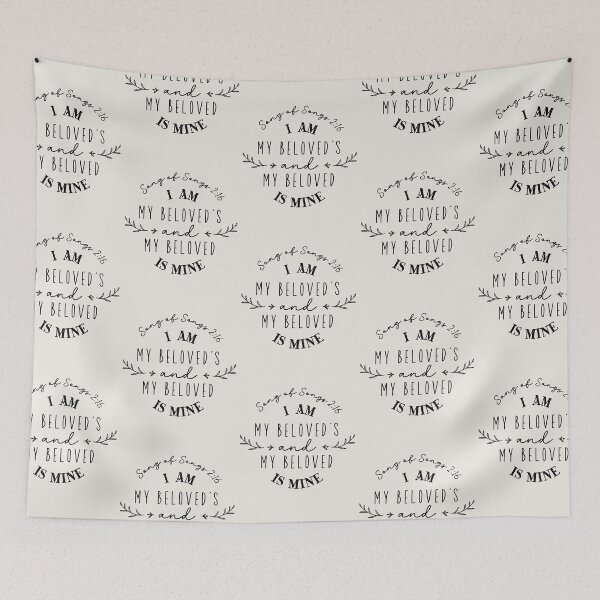 Item preview, Song of Songs 6:3 - I am my beloved’s and my beloved is mine designed and sold by AbideApparel.