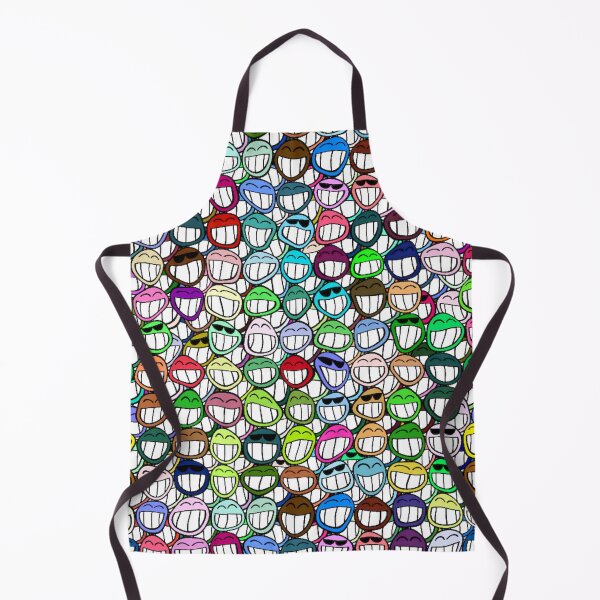 Item preview, Happy Multicolored Faces designed and sold by mittie101.