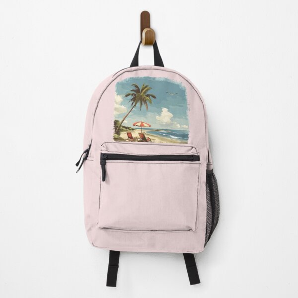 Item preview, Retro Sunny Beach designed and sold by GiraffeCreative.