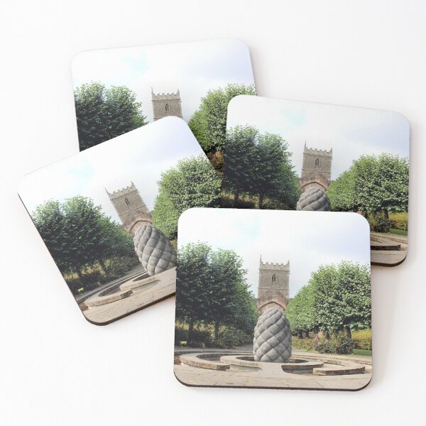 Item preview, water feature and church designed and sold by KathleenDawson.