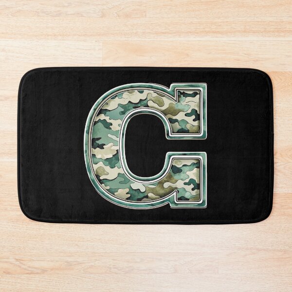 Item preview, camouflage letter C designed and sold by jkrphoto.