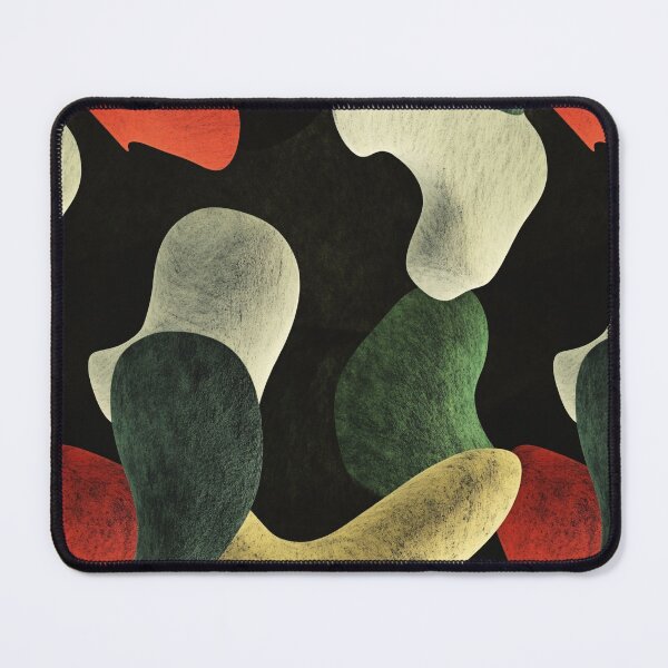 Item preview, Fluid 3D Abstract Objects Pattern designed and sold by patternicco.