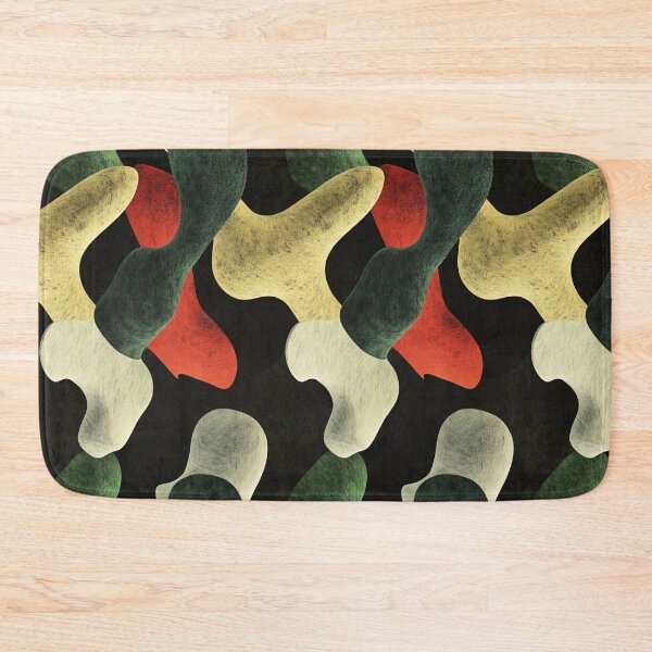 Item preview, Fluid 3D Abstract Objects Pattern designed and sold by patternicco.
