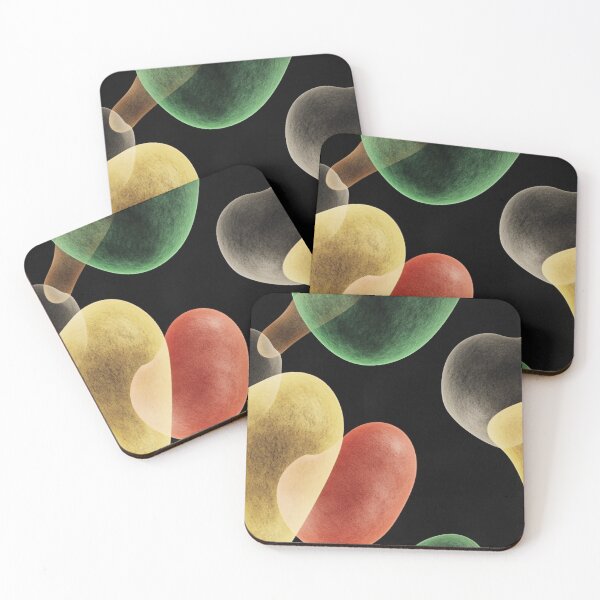Item preview, Fluid 3D Abstract Objects Pattern designed and sold by patternicco.