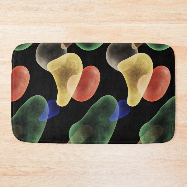 Item preview, Fluid 3D Abstract Objects Pattern designed and sold by patternicco.