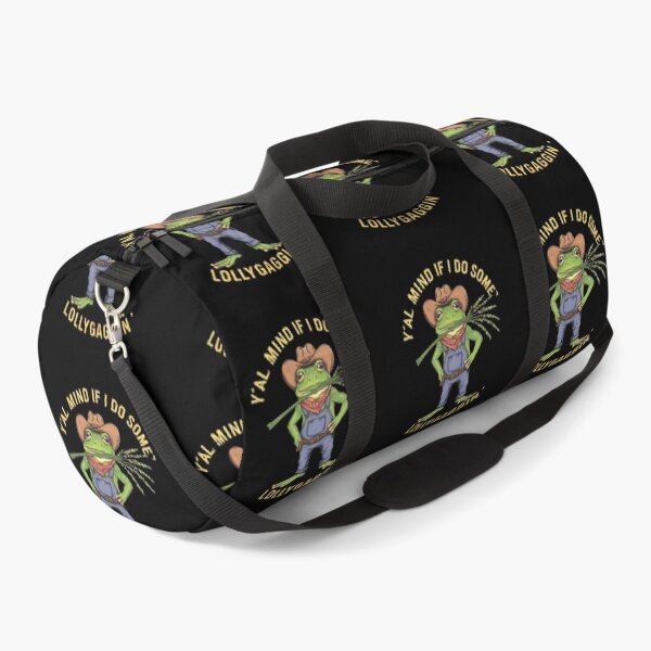 Item preview, Y'all Mind If I Do Some Lollygagging Funny Cowboy, Retro Cartoon, Vintage Style, Weird, Meme, Frog designed and sold by BLZART.