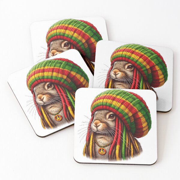 Item preview, Rasta Bunny #2 designed and sold by masha-arts.