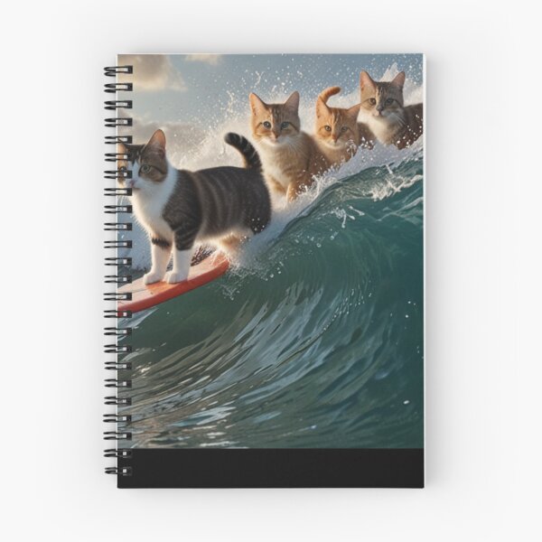 Item preview, Gatos surfistas designed and sold by Designfs.