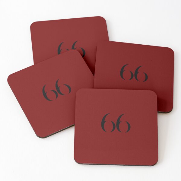 Item preview, 66, sixty-six, black, quake designed and sold by Numbers-Art.