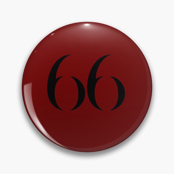 Item preview, 66, sixty-six, black, quake designed and sold by Numbers-Art.