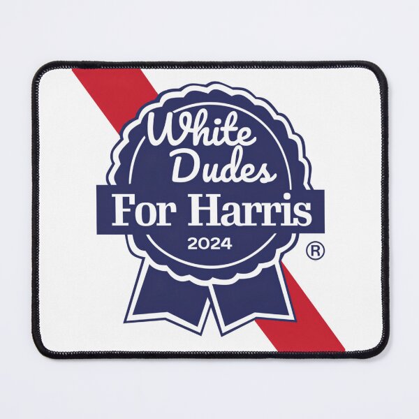 Item preview, White Dudes for Harris designed and sold by Caring Hearts.