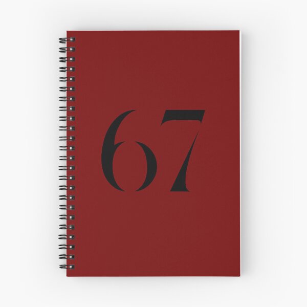 Item preview, 67, sixty-seven, black, quake designed and sold by Numbers-Art.