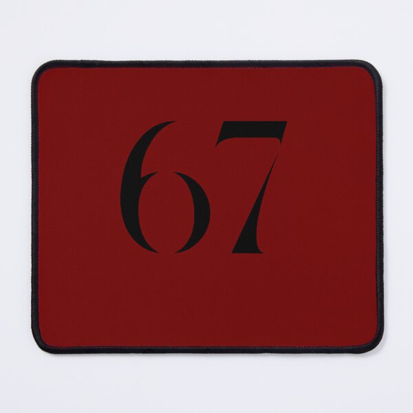 Item preview, 67, sixty-seven, black, quake designed and sold by Numbers-Art.