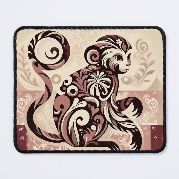 Item preview, Boho Monkey Sweet Cute designed and sold by MoodyMuseArt.
