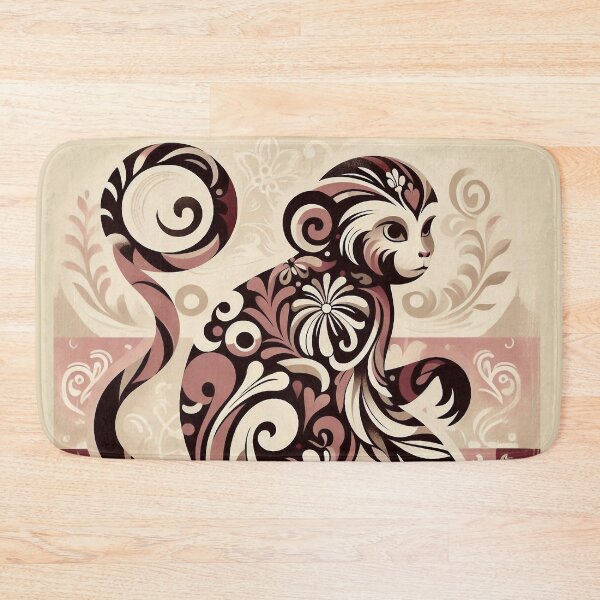 Item preview, Boho Monkey Sweet Cute designed and sold by MoodyMuseArt.