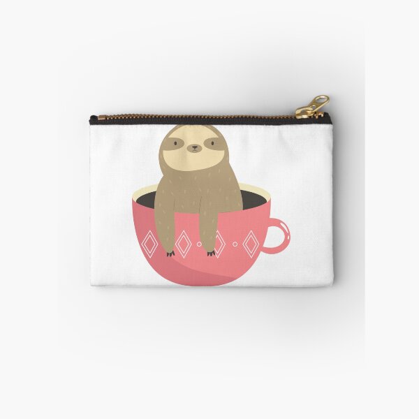 Item preview, hygge teacup sloth designed and sold by spooknik.