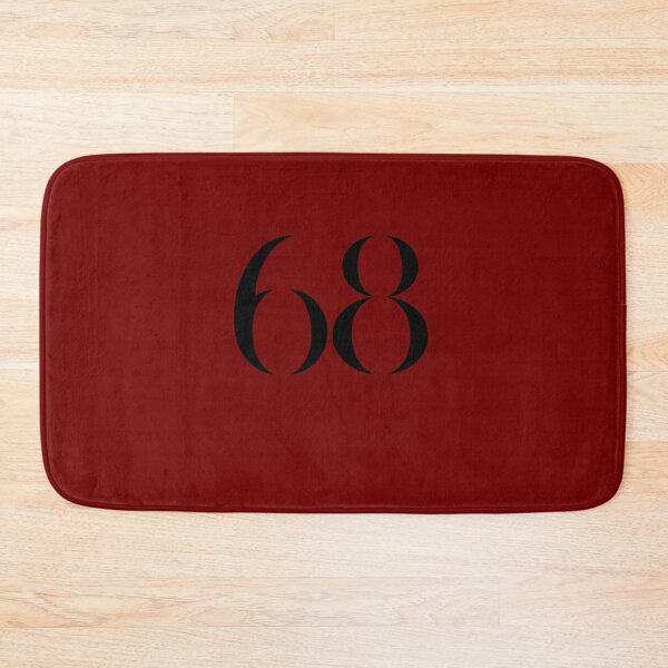 Item preview, 68, sixty-eight, black, quake designed and sold by Numbers-Art.