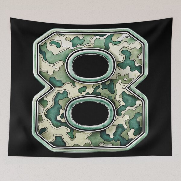 Item preview, camouflage number 8 designed and sold by jkrphoto.