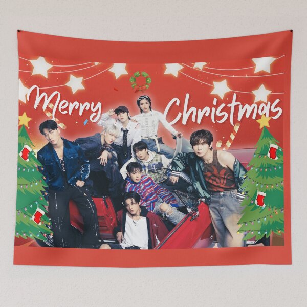 Item preview, merry christmas ATEEZ KPOP designed and sold by jaofnn.