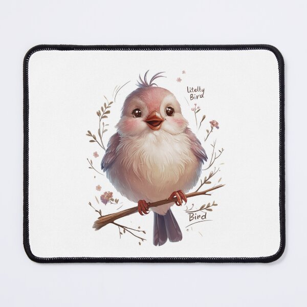 Item preview, Delightful Sparrow: Whimsical Bird Illustration designed and sold by Kookie Tarp.