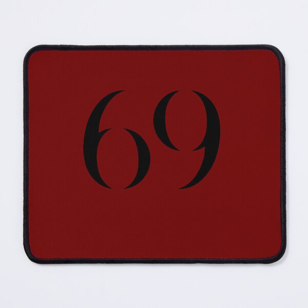 Item preview, 69, sixty-nine, black, quake designed and sold by Numbers-Art.