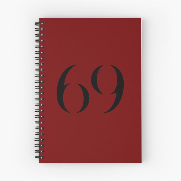 Item preview, 69, sixty-nine, black, quake designed and sold by Numbers-Art.