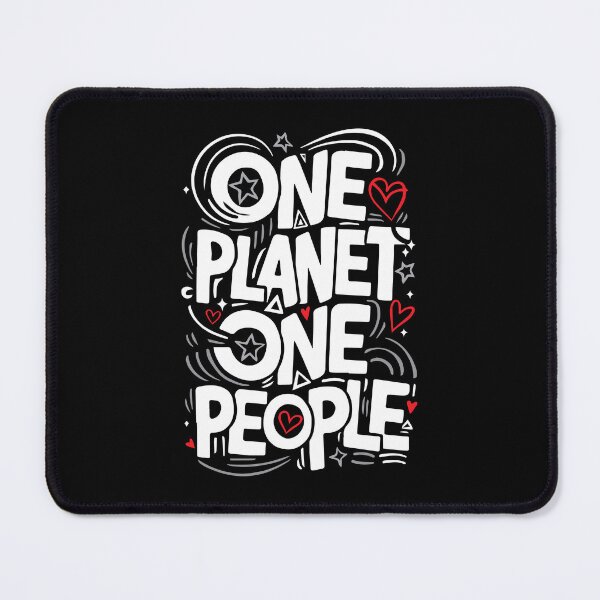 Item preview, One Planet, One People - mankind is one family designed and sold by irfankokabi.