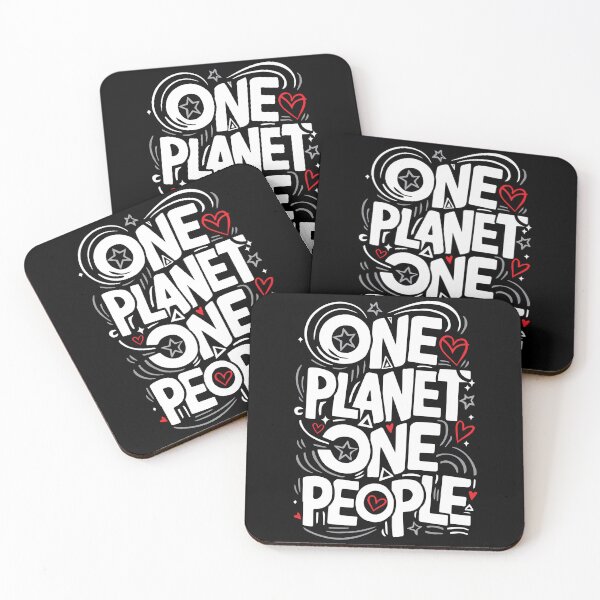 Item preview, One Planet, One People - mankind is one family designed and sold by irfankokabi.