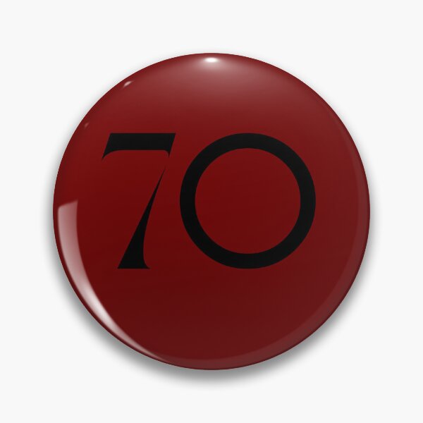 Item preview, 70, seventy, black, quake designed and sold by Numbers-Art.