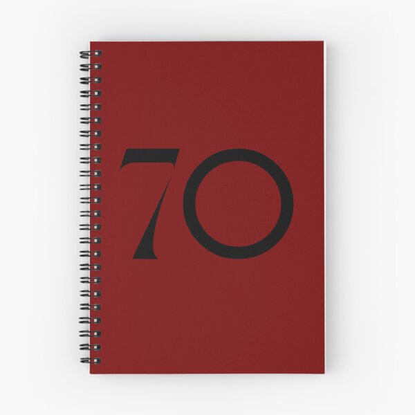 Item preview, 70, seventy, black, quake designed and sold by Numbers-Art.