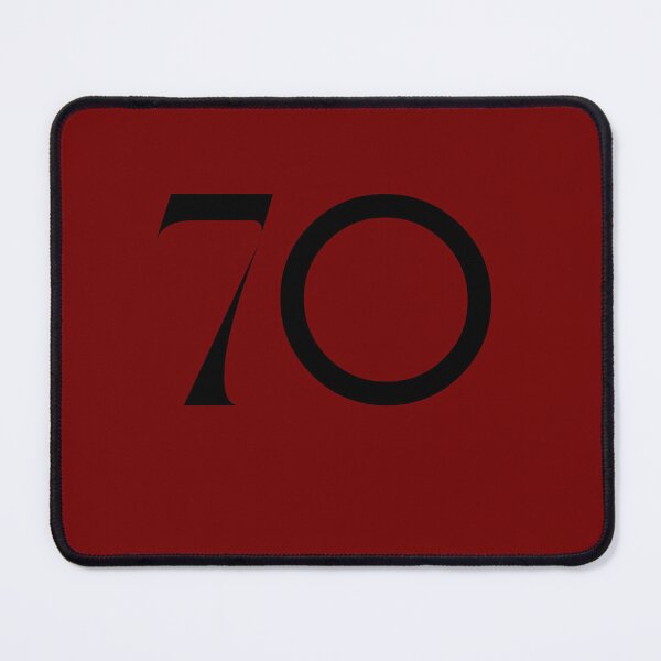 Item preview, 70, seventy, black, quake designed and sold by Numbers-Art.