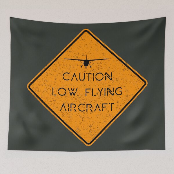 Item preview, Caution Low Flying Aircraft ✈️ designed and sold by parazitgoodz.