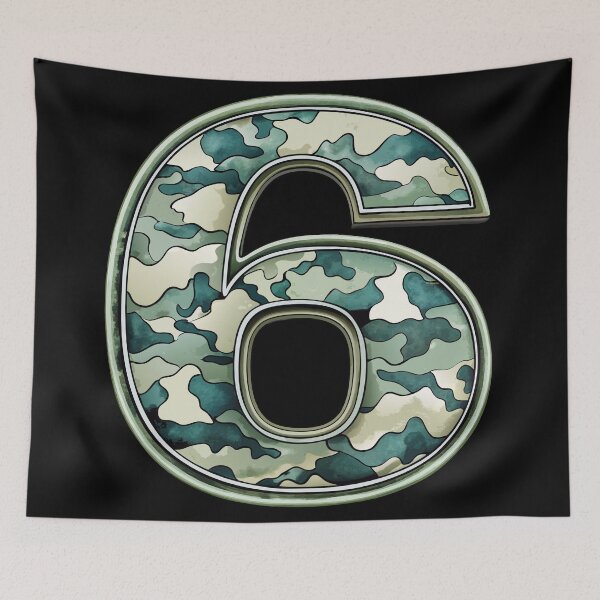 Item preview, camouflage number 6 designed and sold by jkrphoto.