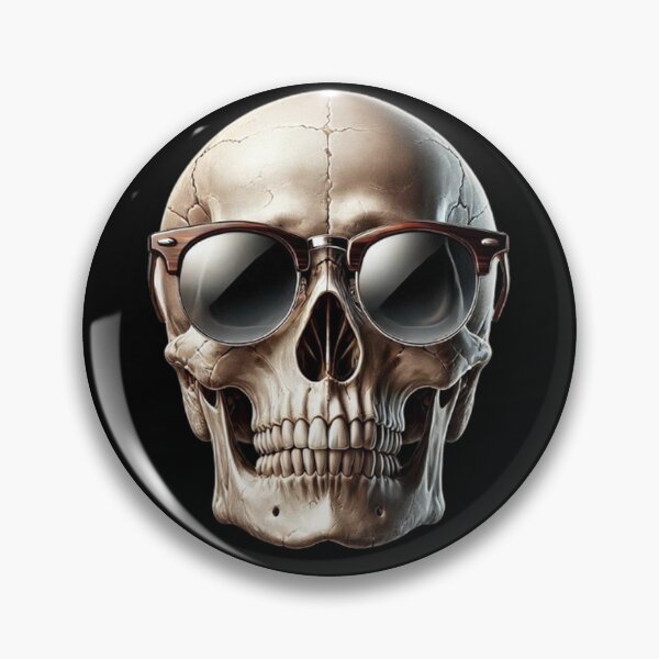 Item preview, Skull with Sunglasses 2 designed and sold by LaNadaYFundante.