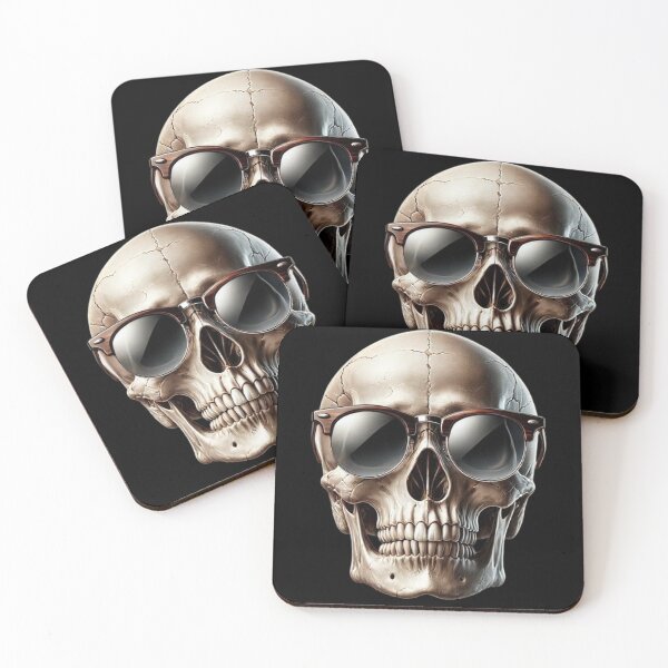 Item preview, Skull with Sunglasses 2 designed and sold by LaNadaYFundante.