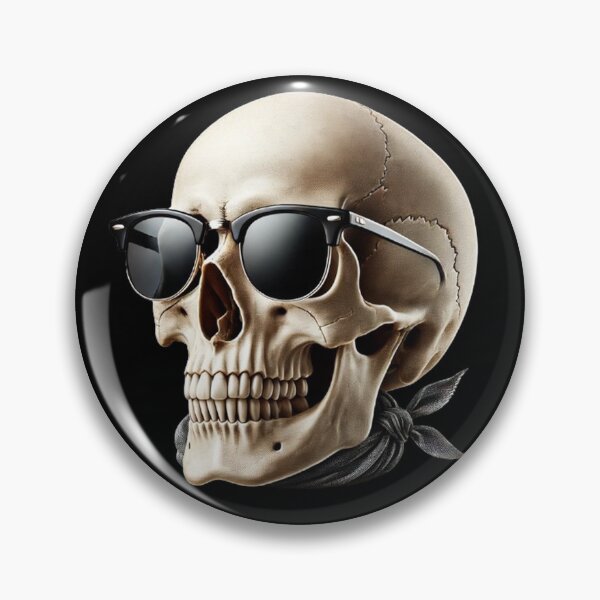 Item preview, Skull with Sunglasses 3 designed and sold by LaNadaYFundante.