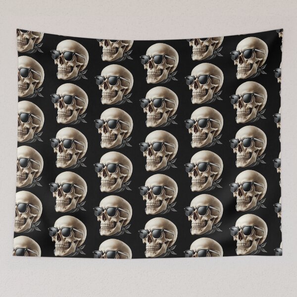 Item preview, Skull with Sunglasses 3 designed and sold by LaNadaYFundante.