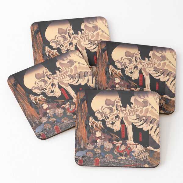 Item preview, Mitsukuni Defying the Skeleton Specter Invoked by Princess Takiyasha, Kuniyoshi, 1845 designed and sold by A APART T.