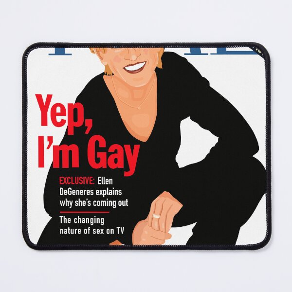 Item preview, Ellen Time Magazine Cover Illustration designed and sold by LaraSketches.