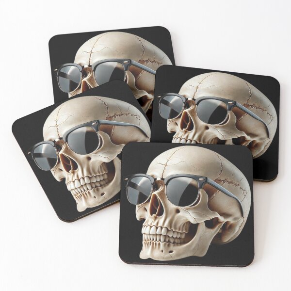 Item preview, Skull with Sunglasses 5 designed and sold by LaNadaYFundante.