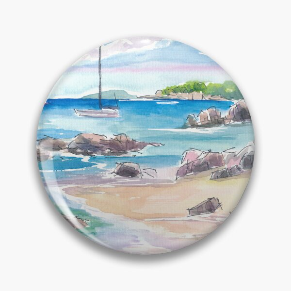 Item preview, Honeymoon Times at Salmon Bay St John US Virgin Islands designed and sold by artshop77.