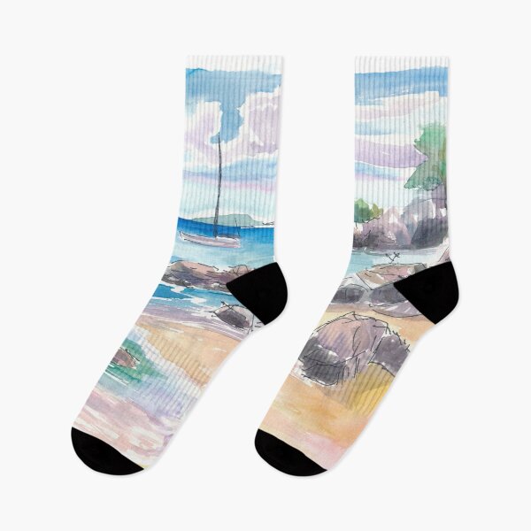 Item preview, Honeymoon Times at Salmon Bay St John US Virgin Islands designed and sold by artshop77.